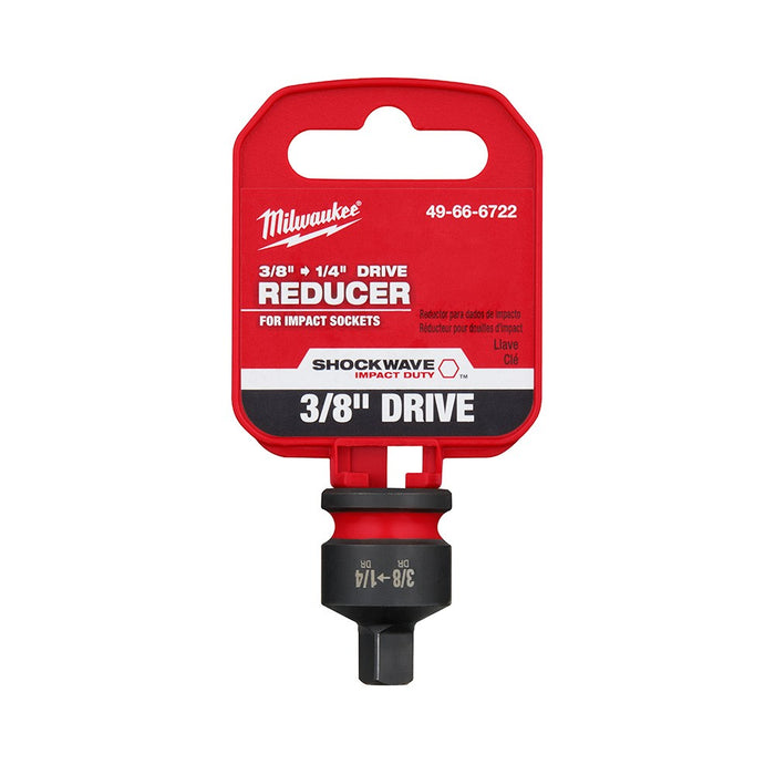 Milwaukee 49-66-6722 SHOCKWAVE Impact Duty™  3/8" Drive 1/4" Drive Reducer