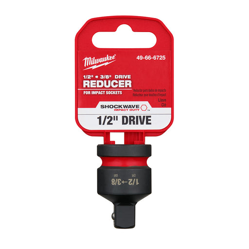 Milwaukee 49-66-6725 SHOCKWAVE Impact Duty™  1/2" Drive 3/8" Drive Reducer - My Tool Store
