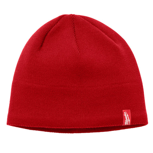 Milwaukee 502R Fleece Lined Knit Hat - Red - My Tool Store