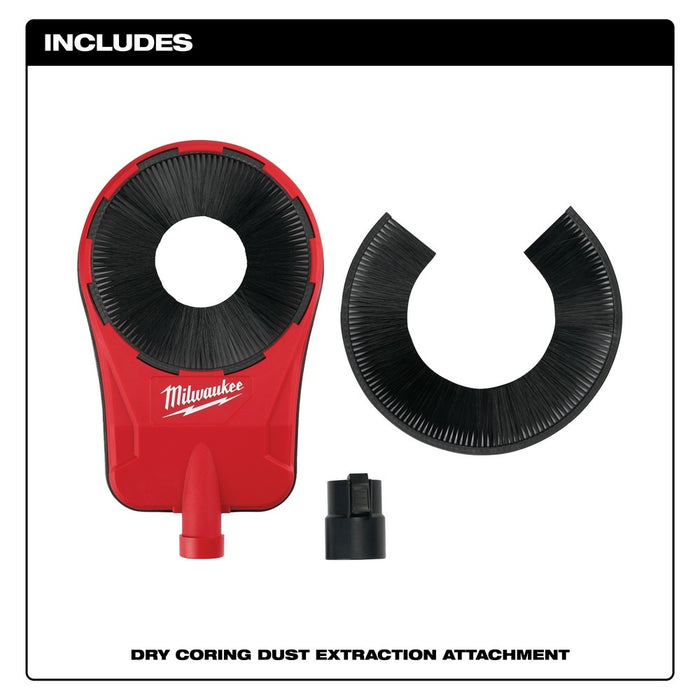 Milwaukee 5319-DE Dry Coring Dust Extraction Attachment - My Tool Store
