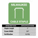 Milwaukee MNM1-600 1" Insulated Cable Staples - My Tool Store