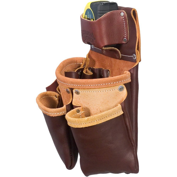 Occidental Leather 5018DBLH Left Handed 3 Pouch Pro Tool Bag with Tape Measure Pouch