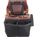 Occidental Leather 5564 Belt-Worn Fastener Bag with Divided Nylon Double Bag - My Tool Store