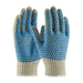 PIP Industrial Products 36-110BB/L PVC Blue Brick Pattern 2 SD Glove Large - My Tool Store