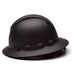 Pyramex HP54117V Ridgeline Vented Full Brim Hard Hat 4 Pt Ratchet Suspension Black - My Tool Store