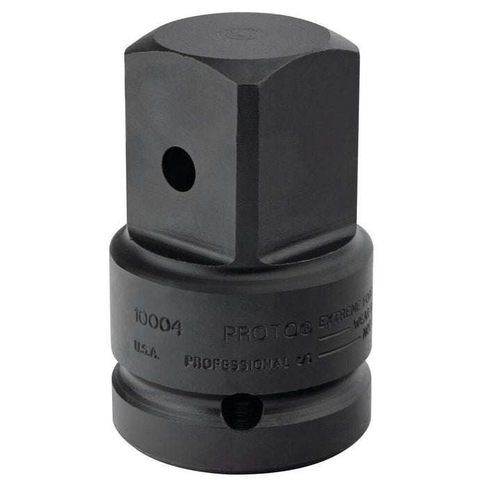 Proto J10004 Female Square Black Oxide Impact Socket Adapter, 1"x 1-1/2"