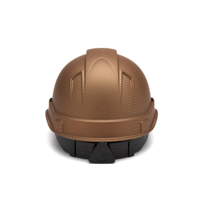 Pyramex HP44118 Ridgeline Copper Brown Cap Style Hard Hat, 4 Pt Ratchet - My Tool Store