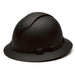 Pyramex HP54117 Ridgeline Graphite Full Brim Hard Hat, 4 Pt Ratchet - My Tool Store