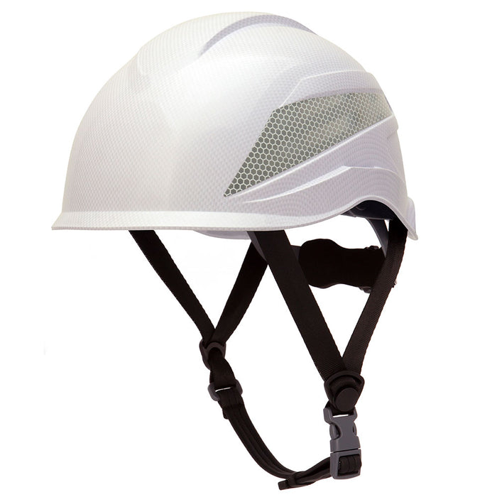 Pyramex HP76116 Ridgeline XR7 Hard Hat Helmet White Graphite Design - My Tool Store