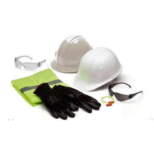 Pyramex NHGL Cap Style New Hire Kit, Gray Lens - Large - My Tool Store
