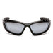 Pyramex SB8770DP ACCURIST Safety Glasses Silver, Mirror Lens with Padded Black Frame - My Tool Store