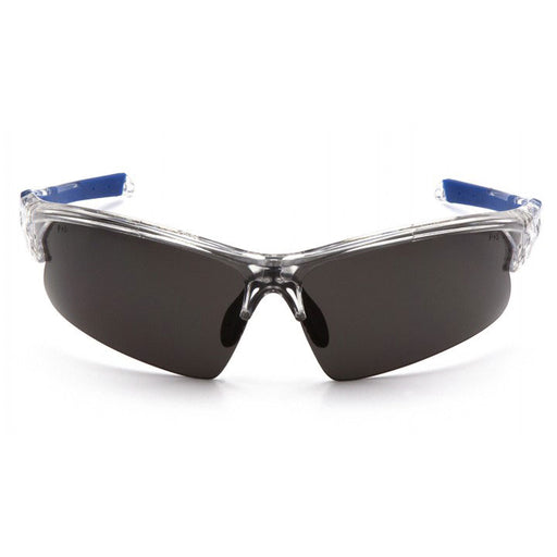 Pyramex VGSC1620T Venture Gear - Gray Lens Safety Glasses with Clear/Blue Frame - My Tool Store