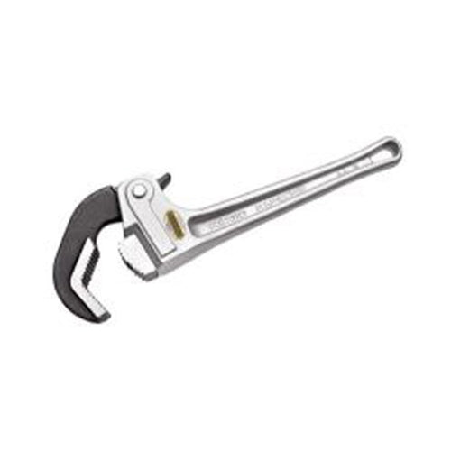 RIDGID 12698 Aluminum RapidGrip Pipe Wrench, 18" 2-1/2" Jaw Capacity