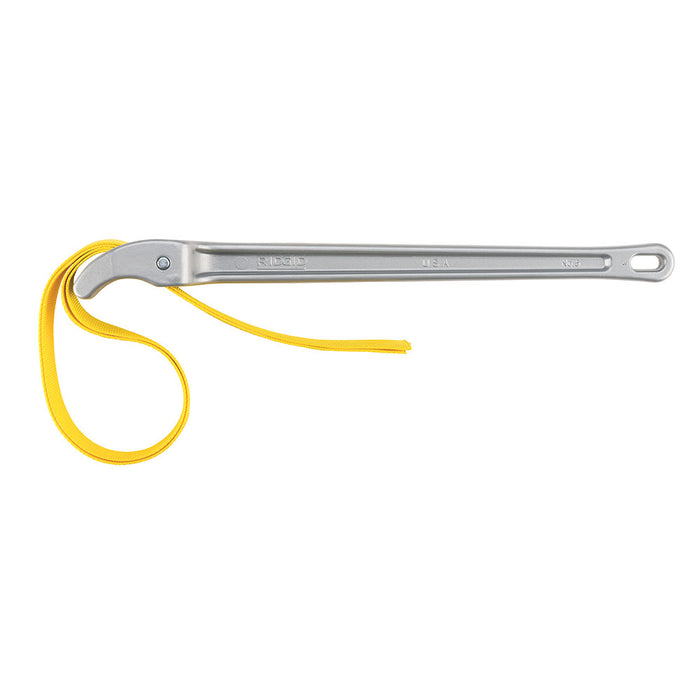 RIDGID 31370 5" Pipe Capacity Strap Wrench, 5-1/4" Outside Diameter Tubing