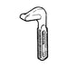 RIDGID 32520 D30 Replacement Hook Jaw for 24" Offset Wrench. - My Tool Store