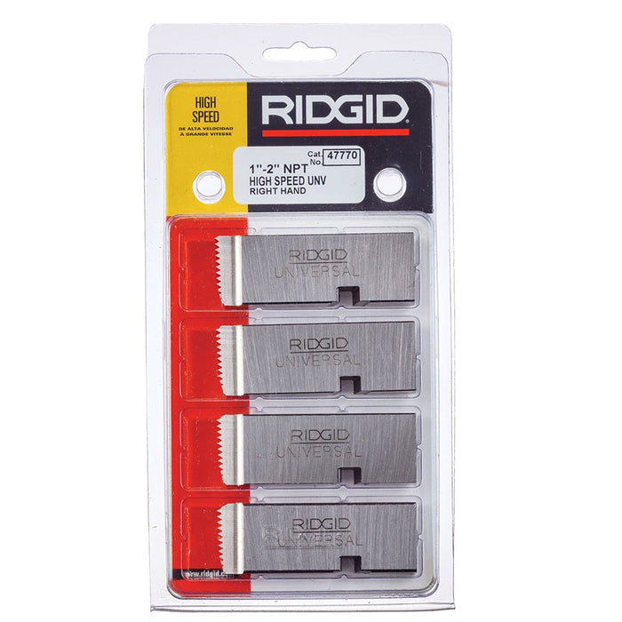RIDGID 50985 High Speed Groove Dies Set for 1" - 2" Pipe
