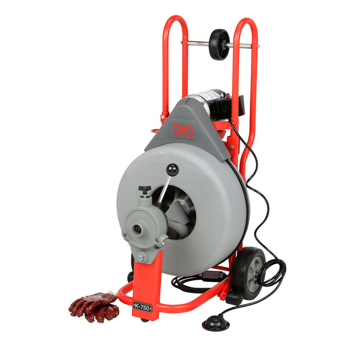 RIDGID 51402 K-750 Drain Cleaner Machine  - 5/8" Pigtail