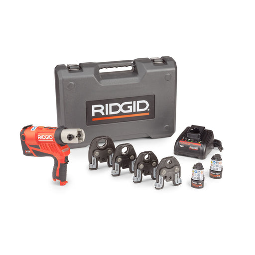 RIDGID 57398 RP 240 Compact Press Tool Kit with 1/2"-1-1/4" ProPress Jaws - My Tool Store