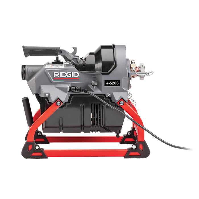 RIDGID 62378 K-5208, 115V 60Hz Sectional Drain Cleaner w/C-11 in Cable Carrier