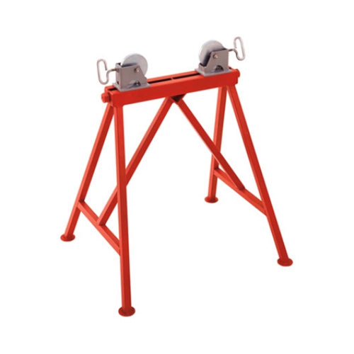 RIDGID 64642 AR-99 Adjustable 36" Pipe Stand Roller Support with Steel Wheels - My Tool Store