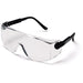 Pyramex SB1010S Defiant Eyewear Clear Lens Safety Glasses with Black Temples - My Tool Store