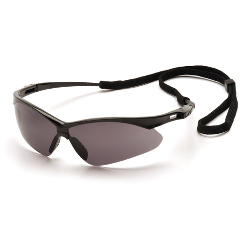 Pyramex SB6320SP PMXTREME Eyewear Gray Lens with Black Frame & Cord - My Tool Store