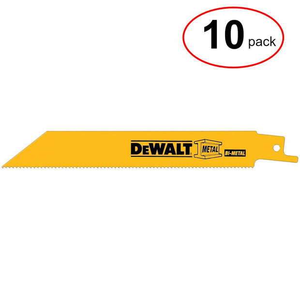 DeWalt DW4808B 6" Straight Back 14 TPI (BULK) - (10Pack)