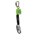 Safewaze 019-5044 6' Single Web Retractable With Steel Carabiner And Double Locking Steel Snap Hook - My Tool Store