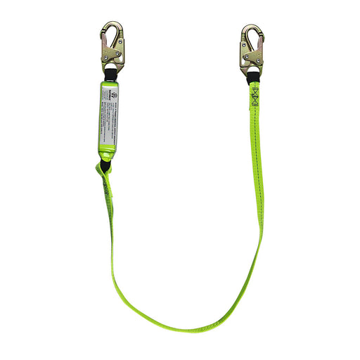 Safewaze FS560 6' Energy Absorbing Lanyard With Double Locking Snap Hooks - My Tool Store