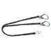 Safewaze FS586 6' Low-Profile Lanyard, Swivel & Rebar Hooks, 100% Tie-Off - My Tool Store