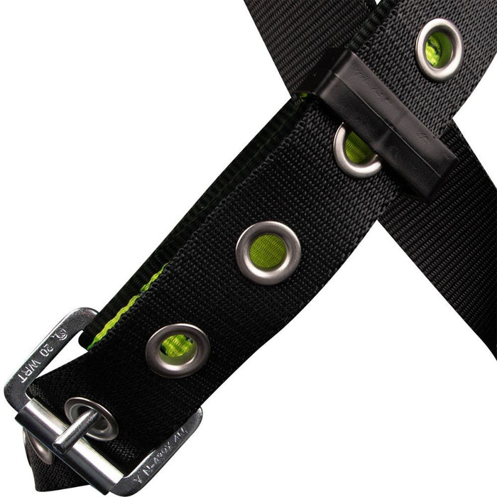 Safewaze FS185-2X PRO Full Body Harness: 1D, MB Chest, TB Legs, 2X - My Tool Store