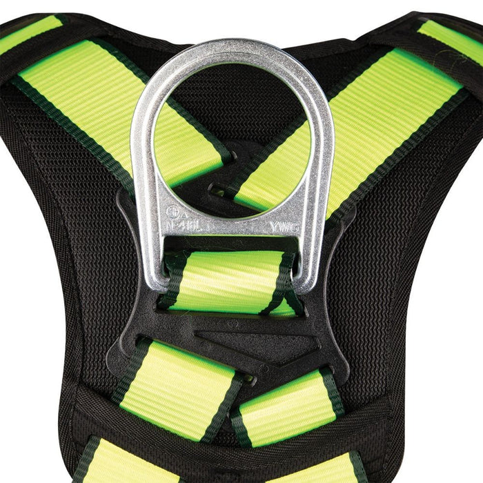 Safewaze FS185-2X PRO Full Body Harness: 1D, MB Chest, TB Legs, 2X - My Tool Store