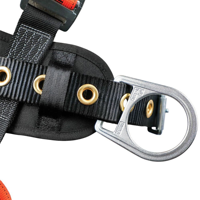Safewaze FS99160-E-XL V-Line Construction Harness: 3D, Mb Chest, Tb Legs
