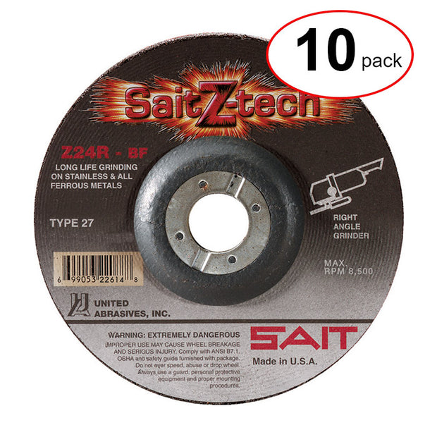Sait 22604 - 7" x 1/4" x 7/8" Z-Tech   -  (10Pack)
