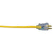 Southwire 2588SW0002 12/3 50' SJTW Yellow Extension Cord with Lighted End - My Tool Store