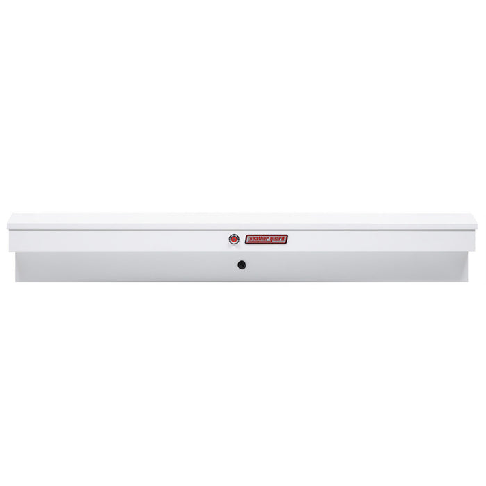 Weather Guard 165-3-03 Model 165-3-03 87" Lo-Side Box, Steel, White, 6.6 Cu. Ft. - My Tool Store