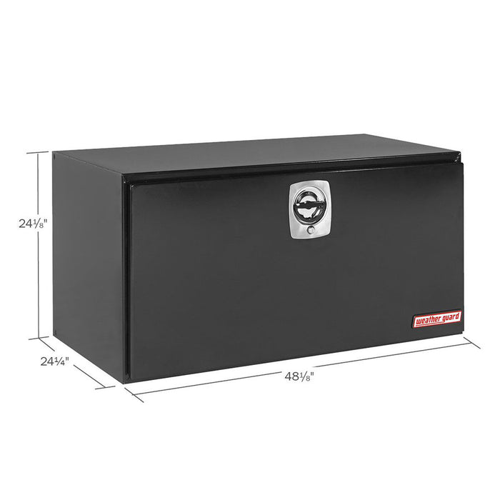 WeatherGuard 550-5-02 Gloss Black Steel Underbed Box, Jumbo, 16.2 Cu. Ft.