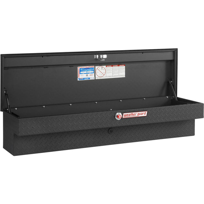 Weather Guard 174-52-01 Matte Black Aluminum Standard Lo-Side Box, 4.1 cu ft - My Tool Store