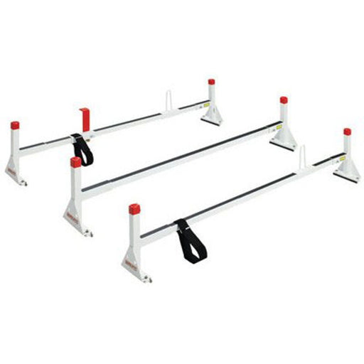 Weather Guard 216-3 White Steel Full Size All-Purpose Rack, 3 Cross Member - My Tool Store