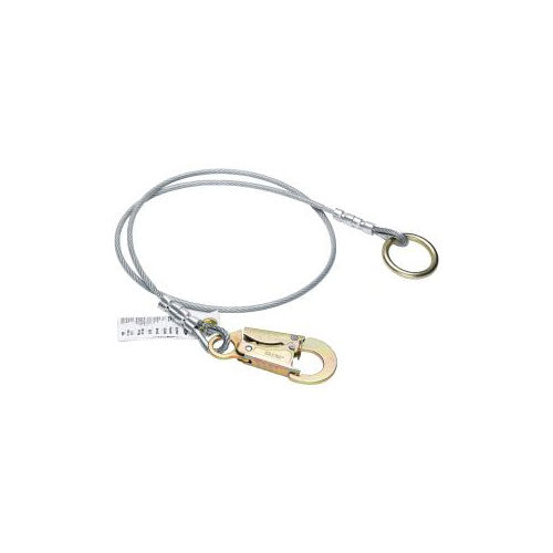 Werner A113008 8' Anchor Extension (1/4" Vinyl Cable, O-Ring, Snaphook) - My Tool Store