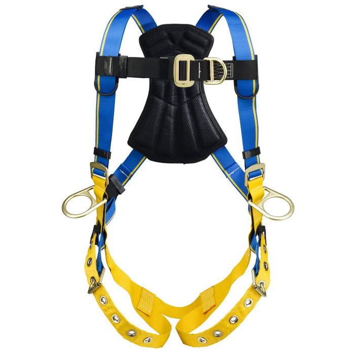 Werner H262004 Blue Armor 1000 Climbing/Positioning (4 D Rings) Harness XL