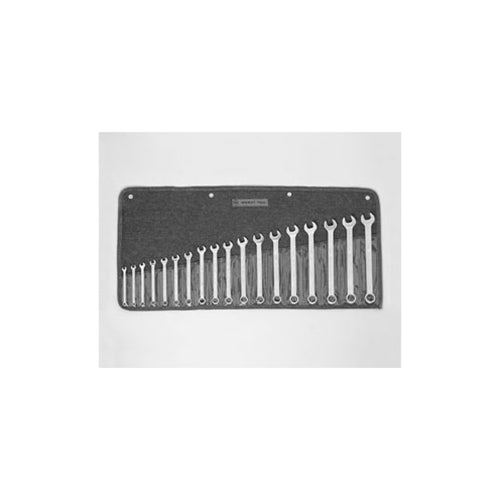 Wright Tool 758 18 Piece Metric Combination Wrench Set 7mm-24mm, 12 Point - My Tool Store