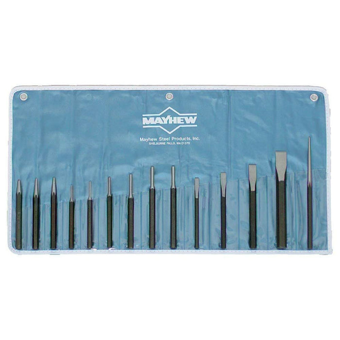 Wright Tool 9663 14 Piece Mechanics Punch And Chisel Kit - My Tool Store