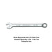 Wright Tool 1114 Combination Wrench WRIGHTGRIP 2.0 12 Point Satin 7/16" - My Tool Store