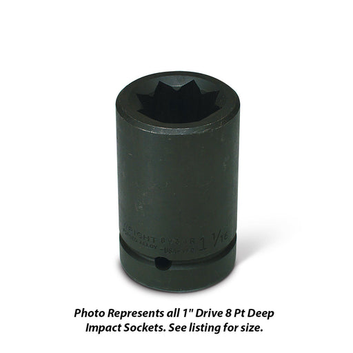 Wright Tool 8934R 1" Drive 8 Point Deep Impact Socket 1-1/16" - My Tool Store