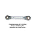 Wright Tool 9425 Reverse Ratcheting Box Wrench 12 Point Offset 3/8" x 7/16" - My Tool Store