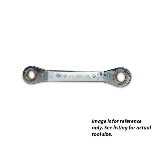 Wright Tool 9436 Offset Reverse Ratcheting Box Wrench 12 Point 15mm x 17mm - My Tool Store