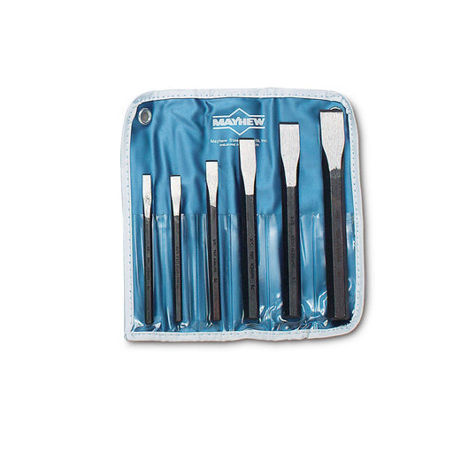 Wright Tool 9662 Cold Chisel 6 Piece Set with Pouch 1/4" - 3/4" - My Tool Store