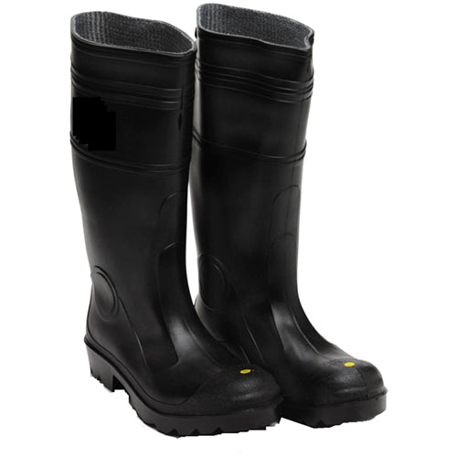 MarshallTown BPT11 14079 - Black Plain Toe Boots-Over the Foot-Size 11