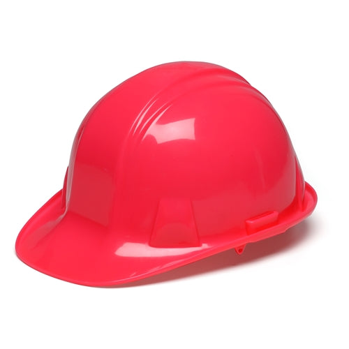 Pyramex HP14170 Hi Vis Pink Cap Style 4 Point Ratchet Hard Hat - My Tool Store